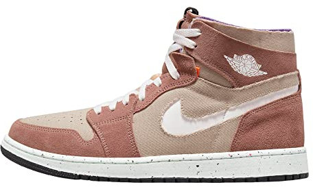 Nike Men's Jordan Air 1 High Zoom, White/Pure Violet-white, 10.5