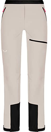 Salewa Sella Durastretch Light Damen Wanderhose Trekkinghose gefüttert schwarz schwarz