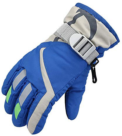 Blingko Kinderhandschuhe 6 7jahre Warm Fleece Sport Outdoor Handschuhe Kaltwetterfäustlinge Strickhandschuh Skihandschuhe Geschenk für 1–13 Jahre alte Kinder Adventskalender Kinder