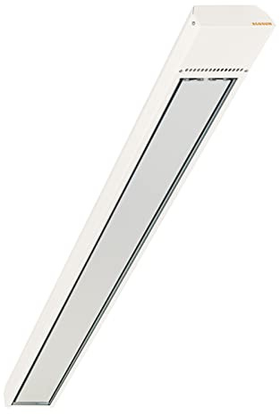 Ecosun S+ Infrarot Dunkelheitstrahler Wärmstrahler 1200W IPX4 Heizstrahler für Gastronomie Lagerhalle Werkstatt Garage