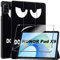 Rojeuinn Funda para Honor Pad X9+1 Pack Cristal Vidrio Templado Protector de Pantalla,con Función Soporte,Anti-Arañazos Protectora Case función-Don't Touch