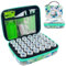 LIRUNQIU Diamond Painting Zubehör Boxen, 30 Stück Diamant Painting Aufbewahrungsbox Kits Werkzeug Set mit Stickers Tablett Stift