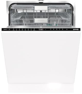 Gorenje - Vollintegrierbarer Einbaugeschirrspüler - Edelstahl - Stahl - 16 Maßgedecke - 9,6 Liter - 39 dB - 6 Programme + Automatikprogramme