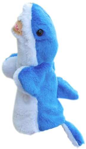 LICHENGTAI Tier Handpuppen Spielzeug Set für Kinder, Plüschtier Tierpuppen mit Beweglichem Mund Handspielpuppe Tiergarten Rollenspiel Kuscheltier Spielzeug für Babys und Kleinkinder