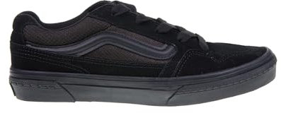 Vans Unisex Kinder Caldrone Sneaker, Suede Mesh Black Black, 27.5 EU