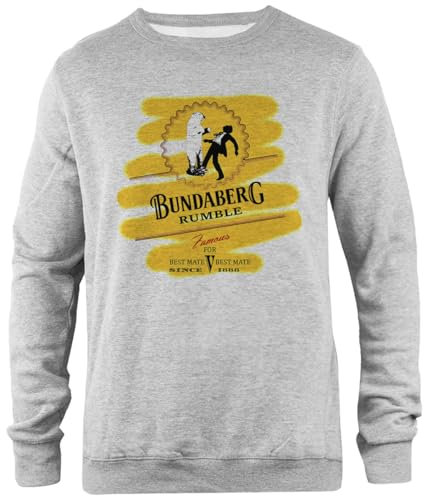 Pinitotee Bundaberg Rumble Unisex-Pullover Mit Rundhalsausschnitt In Grau