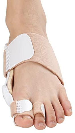 REDSNHH Doppelloch-Valgus-Korrektor für die Großzehe, Eversion des Fußknochens, Hallux Valgus, Ballenschienen-Glätter, Schmerzlinderungskorrektur, orthopädische Bedarfspflege