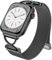 CeMiKa Metall Armband Kompatibel mit Apple Watch Armband 40mm 41mm 42mm 38mm, Dual Magnetisch Edelstahl Ersatzband für iWatch Series 10 9 8 7 6 5 4 3 2 1 SE SE2, Damen Herren, Schwarz