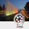 Focos De Rotación For Exteriores - Foco LED Subacuático Incrustado, Luces De Fuente De Piscina De Acero Inoxidable For Paisajes De Bajo Voltaje, Luces De Piscina Impermeables For Exteriores IP68(Green