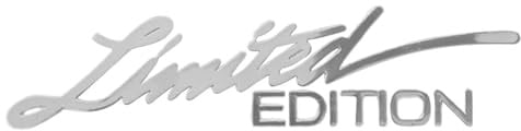 Wasserdichtes Metallauto -Emblem - Limited Edition Abzeichen, Premium -Autoaufkleber | Schlanke Chrom-Aufkleber, Hochwertiges Auto-Logo-Emblem, Fahrzeugkörperdekoration, Stilvolle Custom Car Accessoir
