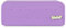 Colourbook - Astuccio Portapenne in Silicone Morbido, Personalizzabile con 12 Fori e Pin Unico, Lavabile, Chiusura Zip a Contrasto, Formato 19.5x7x5.5 cm, Lilla, Silicone
