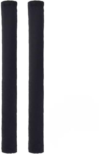 GORGECRAFT 2Pcs Black Refrigerator Handle Covers Polyester Washable Adjustable Non Slip Keep Kitchen Clean Door Handles Appliance Protector Decor Catch Cover for Fridge Microwave Oven Dishwasher