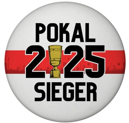 Stuttgart Pokalsieger 2025 Magnet Fußball Magnet für Fans