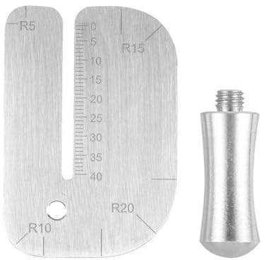 Rersduyt Leather Pulling Board Practical Cutting Ruler Tool Stainless Steel Manual Leather Cut Auxiliary Replacement Accessories