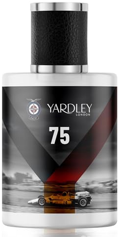 Yardley London x BRM 75 Eau de Parfum, Citrus Leather, 100ml | Confident Citrus, Leather and Amber Fragrance, Enduring Signature Scent, Eau de Parfum for Men, Daily Wear and Gifting