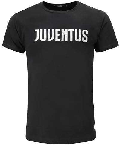 Juventus - T-Shirt, Graphic, offizielles Produkt, Herren-T-Shirt, Schwarz, XL