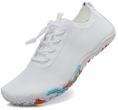 GideMoves Damen leichte rutschfeste Sport Wasserschuhe | schnelltrockende, atmungsaktive Sohle, ideal für Strand, Schwimmen, Yoga und sämtliche Wassersportaktivitäten