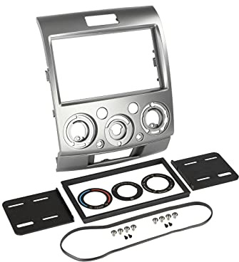2-DIN Radioblende Ford Ranger, Mazda BT-50, silber