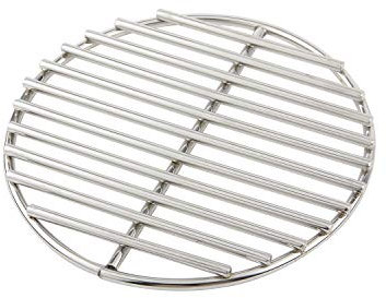 Grillrost aus Edelstahl mit hoher Hitze, passend für große grüne Eier-Feuerroste und Kamado Joe Grillteile, Holzkohlerost, Ersatzzubehör (22,9 cm)