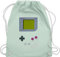 Turnbeutel Rucksack - Karneval & Fasching - Taschen - Gameboy | Nerds I 90s I 90iger I Fastnacht I Fasnacht I Fasnet - Unisize - Pastell Grün - retro outfit karnevalsbeutel faschings 90 beutel