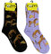 Foozys Damen Crew Socken | Pferd springen Coole sportneuheit socken | 2 Paar