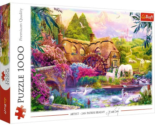 Trefl, Puzzle, Märchenland, 1000 Teile, Premium Quality, für Erwachsene und Kinder ab 12 Jahren