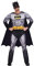 (PKT++) (9906097) Mens Classic Batman Warner Bros Fancy Dress Costume (Large)