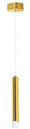 MILAGRO LED Hängelampe Deckenleuchte Goldie Pendelleuchte Wohnzimmerlampe Deckenlampe Industrielle Vintage Hängelleuchte Schlafzimmer Wohnzimmer Esszimmer 5W LED 4000K 230V IP20 350 lm ML5713