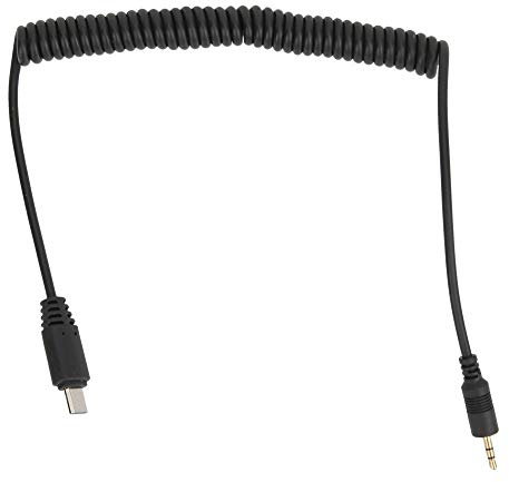 VBESTLIFE Cordon de déclencheur à Ressort pour Appareil Photo Reflex numérique, A7 A3000 RX100, Accessoire Photographique, pour l'obturateur à Distance, Compteur d'intervalle