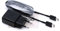 Ladegerät für Original Samsung EP-T1510 für Galaxy Xcover 5 (G525F), Xcover 4s (G398F), Xcover Pro (G715F), Xcover Field Pro (G889F) Fast Charge 15W Schnell Ladekabel Typ-C mit mungoo Displayputztuch