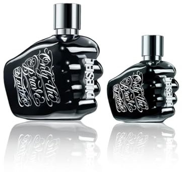 Diesel Only The Brave Tattoo 200ml + Diesel Only The Brave 35ml, Parfüm für Herren, Eau de Toilette