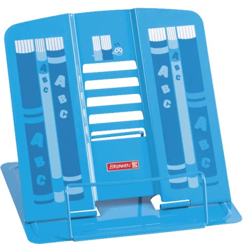 Brunnen 1040401 Leseständer (mit Anti-Rutsch-Noppen) (Blau)