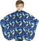 Vokmon Friseurumhang Kinder, Dolphin wasserdichte Kinder Barber Cape, Haar-Ausschnitt-Kleid Schürze Friseur-Abdeckungen Kleidverstellbarer Verschluss Haar Salon Cape