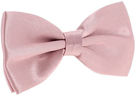 Cravate, Noeud Papillon et Pochette Costume Rose Vieilli - Vieux Rose (Noeud Papillon Adulte)