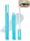 Blau Flüssiger Glitzer Lidschatten, Chamäleon Glitter Eyeshadow zum Aufhellen der Augen, Langlebig Wasserfester, Metallic Shimmer Lidschatten, Hochpigmentiert Highlighter Korean Makeup for Women-S30