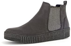 Gabor Damen Chelsea Boots, Frauen Stiefeletten,Wechselfußbett,Best Fitting,uebergangsschuhe,uebergangsstiefel,Pepper (anthrazit),38.5 EU / 5.5 UK