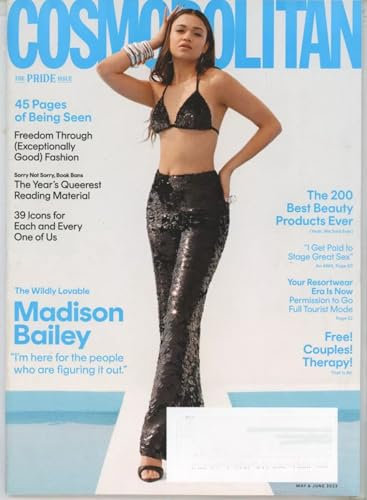 COSMOPOLITAN MAGAZINE - MAY / JUNE 2023 - MADISON BAILEY (COVER) - BRAND NEW