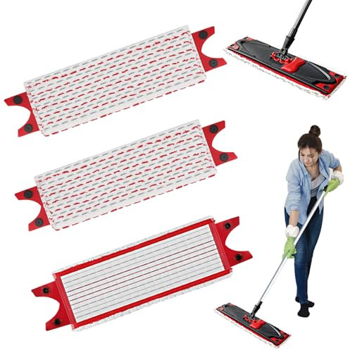 Tissu de Rechange pour Vileda Ultramat XL – Lot de 3, Nettoyage Efficace, Durable et Adapté à Tous Les Sols, Chiffon de Rechange pour Vileda Ultramax XL Accessoire