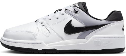 Nike Full Force GS Sneaker, White/Black-Pewter, 39 EU