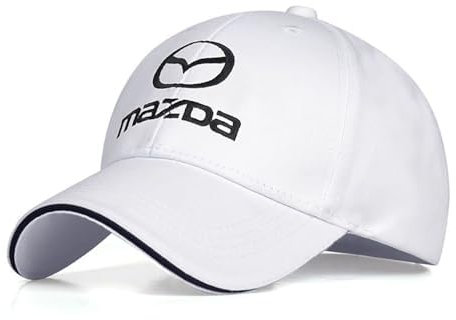 EIWXEFQT Auto Baseballkappe, für Mazda MX-5 RF ND MX5 MX-30 MX30 Waschbare Baseball Cap Freizeit Cap Individuell verstellbar und leicht abwaschbar,S-D