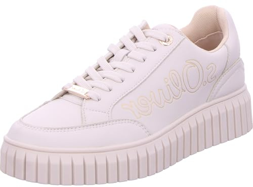 s.Oliver 5-5-23665-42-159 Damen Sneaker Low Synthetik weiß/rosa