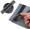 1 Rolle 10M Hosenband Selbstklebend, Saumband zum Aufbügeln Waschfest Einfaches Bügelband Praktisches Saumband zum Nähen und Kürzen ohne Nähmaschine Waschfest und Einfach Anwendbar (COLOR:Schwarz)