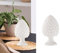 Deko-Zapfen aus Keramik im sizilianischen Stil Gdm (Weiß, H 18 cm 24003PW)
