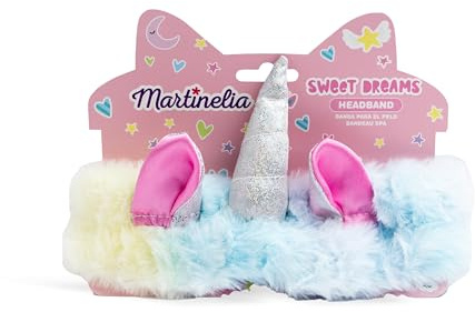 MARTINELIA Haarband mit Einhorn-Motiv, für Kinder – Frisur- und Pflegezubehör – Beauty-Zubehör – Schönheits-Routine – Geschenk für Mädchen – 1 Stück