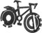 TOPBATHY Abrebotellas Multifuncional Forma de Bicicleta para Ciclistas Gadget y Portátil Creativo para Amantes del Ciclismo