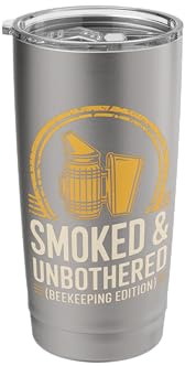 Smoked & Unbothered Beekeeping Edition Apparel Stainless Steel Insulated Tumbler