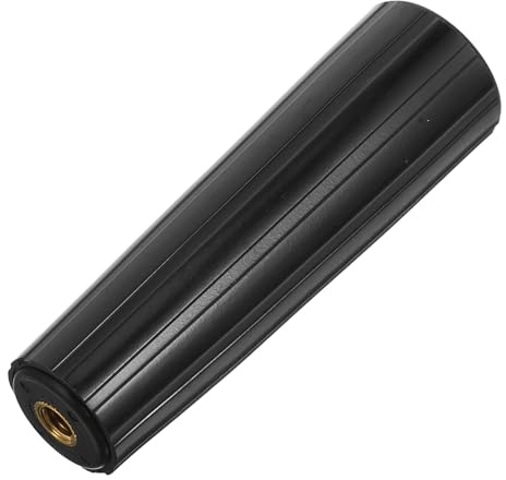 Housoutil Poignée de Broche pour Rôtissoire en Bakélite Résistante à la Chaleur Écrou M8 Intégré Accessoire de Remplacement Ergonomique pour Fourchette à Barbecue – 1 Pièce Usage