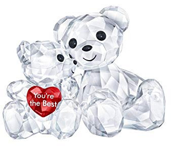 Swarovski Kris Orso - You Are The Best Figurine - Cristallo, Multicolore, 3,3 x 4,9 x 2,9 cm