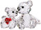 Swarovski 5427994 Kris Bär – You Are TheBestFigurine,Kristall,Mehrfarbighell,3,3x4,9x2,9cm