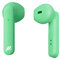 Music Hero Auricolari TWS Beat True Wireless Stereo con Microfono e Tasto Risposta/fine Chiamata, Custodia di Ricarica, Fino a 2.5 Ore di ascolto Musica, verde